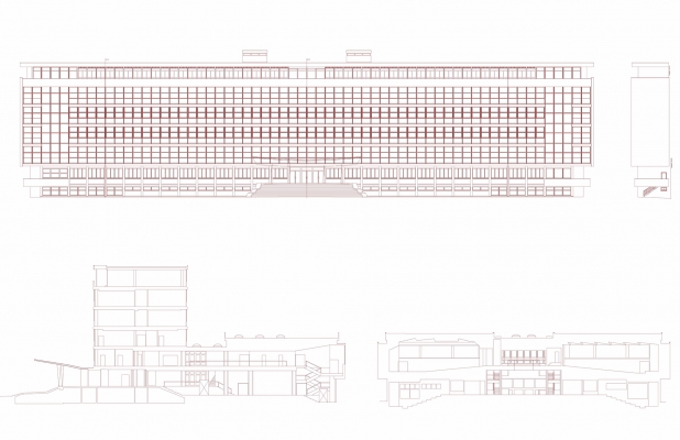 Coupes façades