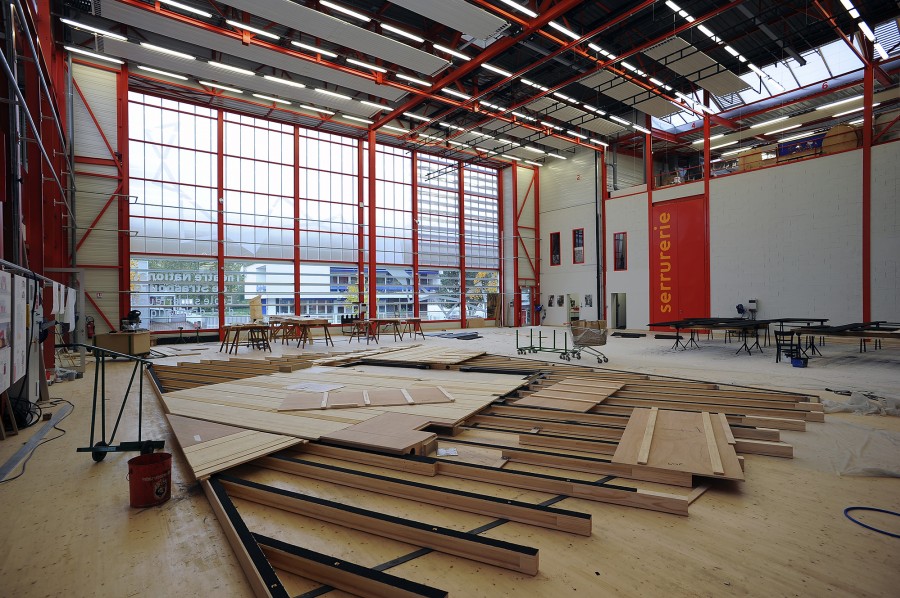 Restructuration des ateliers de décors du TNS