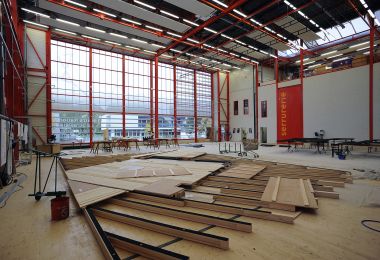 Restructuration des ateliers de décors du TNS