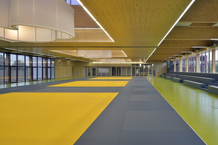 Complexe sportif dédié, Judo et Basket